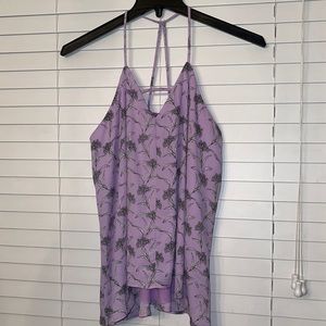 Floral flowy tank